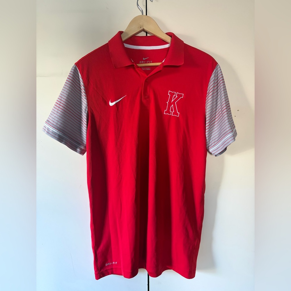 Men’s University of Kansas Nike Polo - Size M